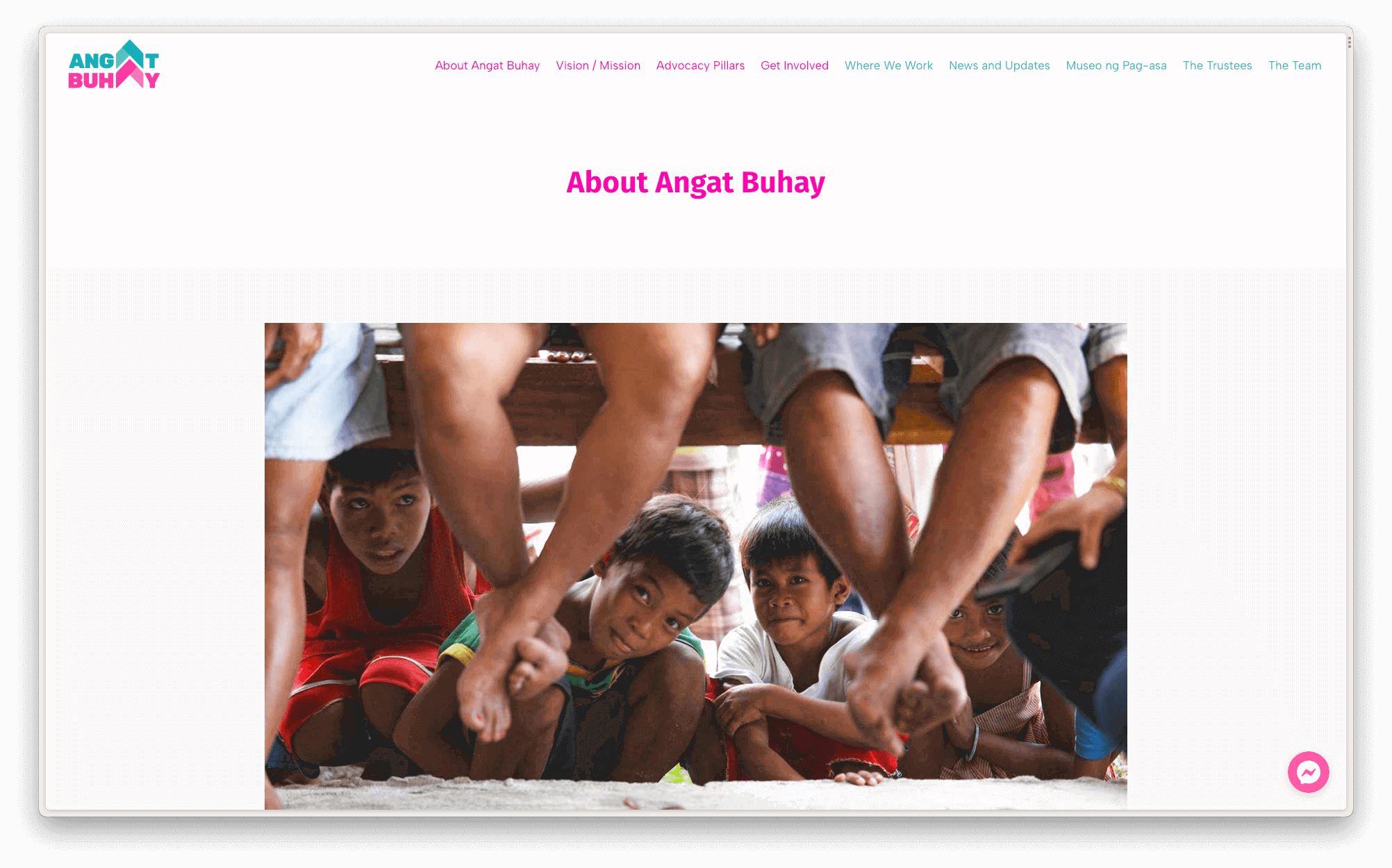 a screenshot of angat buhay ph website