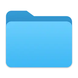 mac OS icon of folder
